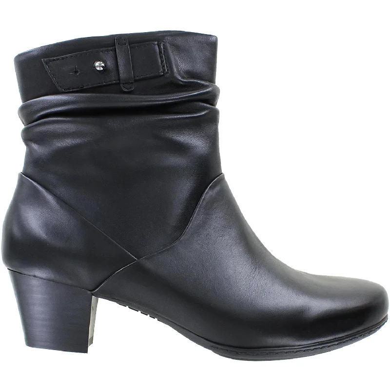 Ultra-Light Mesh Shoes Women's Earth Winnipeg Black Leather