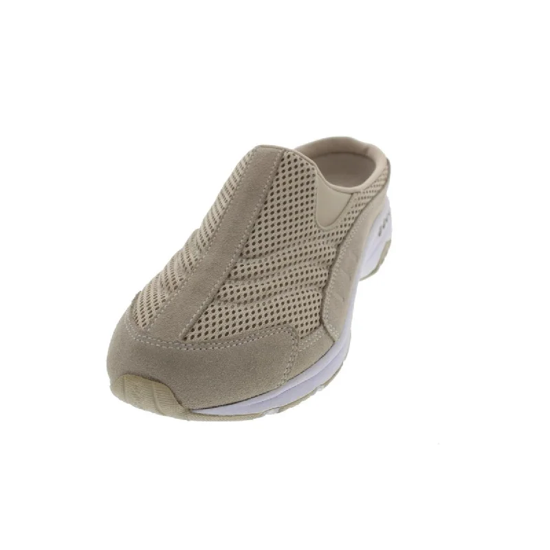 Ultra-Soft Walking Shoes Easy Spirit Womens Travel Time Quilted Slip On Casual Shoes