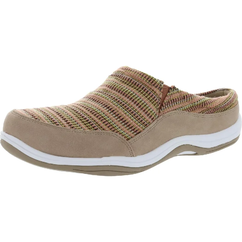Sporty Travel Sneakers Easy Street Womens Fleet Slip On Woven Mule Sneakers