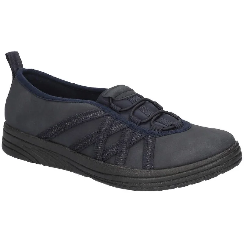 Lightweight Sport Sneakers Easy Street Womens Makena Cushioned Footbed Active Slip-On Sneakers
