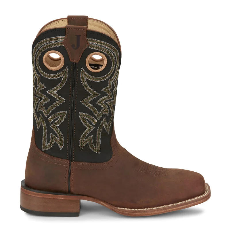 Budget Walking Shoes Frontier 11 inch Tuf Wide Square Toe Cowboy Boots