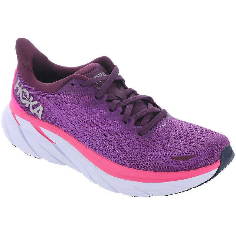 Flexible Sport Sneakers Hoka One One Womens Clifton 8  Fitness Lifestyle Athletic and Training Shoes