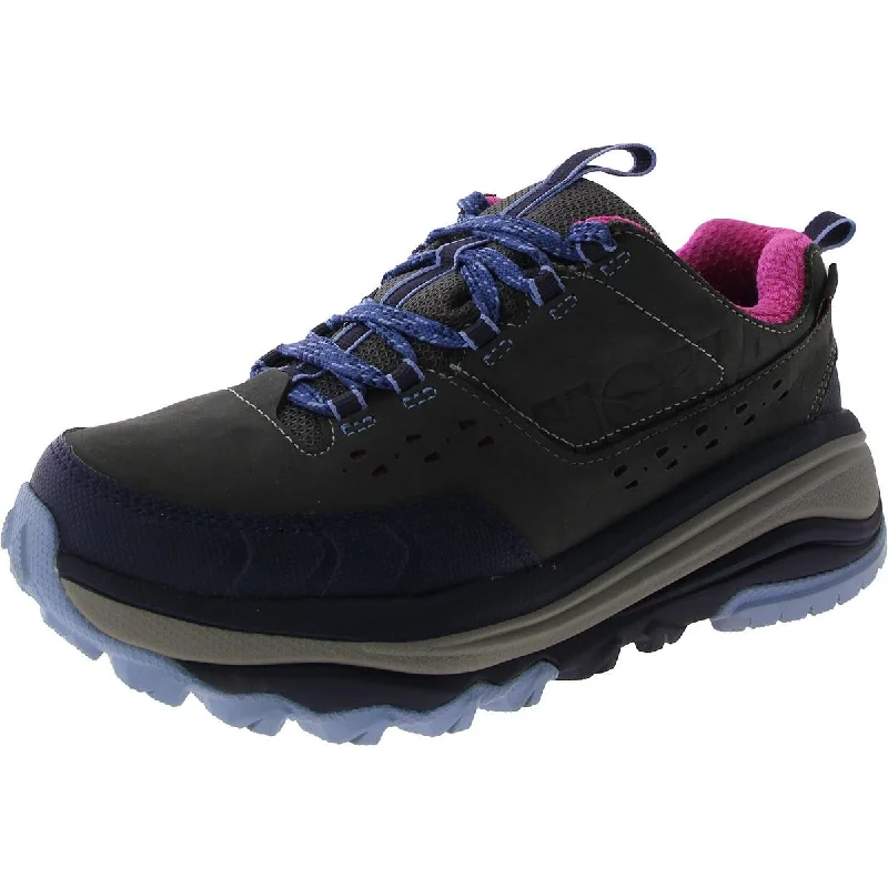 Comfy All-Season Shoes Hoka One One Womens Lace-Up Round Toe Hiking Shoes