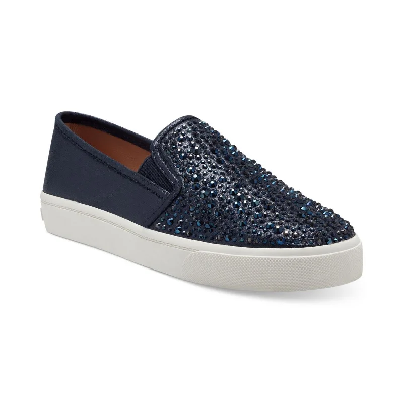 Cushion Foam Sneakers INC Womens Sammee  Metallic Embellished Fashion Sneakers