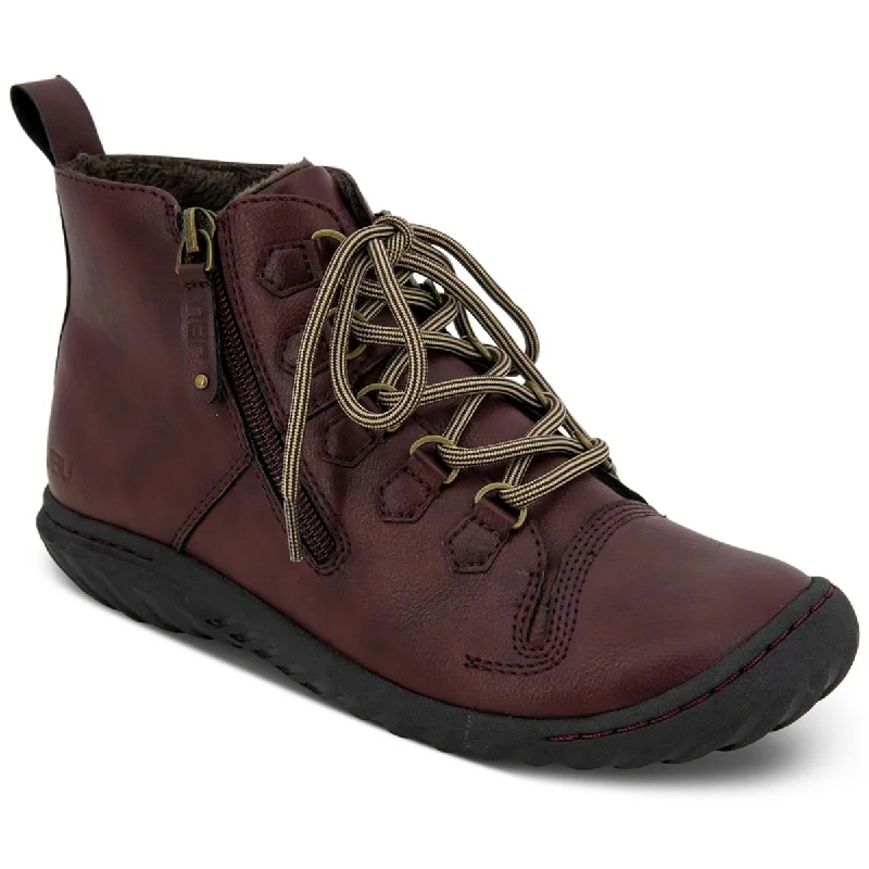 Ergonomic Walking Shoes JBU by Jambu Womens Dolomite  Leather Lifestyle High-Top Sneakers