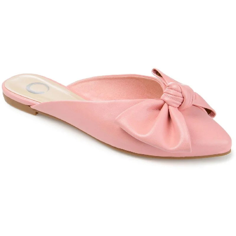 Flexible Athletic Shoes Journee Collection Womens Dott Slip On Pointed Toe Mules