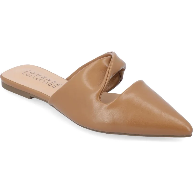 Classic Running Shoes Journee Collection Womens Enniss Faux Leather Pointed Toe Mules Classic Running Shoes Journee Collection Womens Enniss Faux Leather Pointed Toe Mules