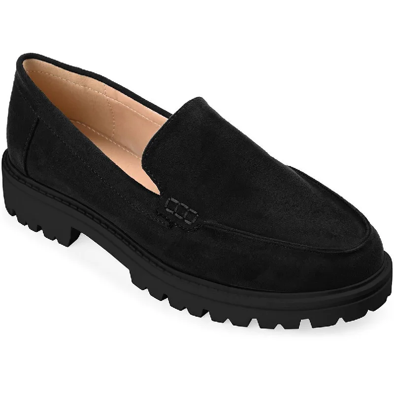 Trendy Walking Sneakers Journee Collection Womens Erika Faux Suede Slip-On Loafers