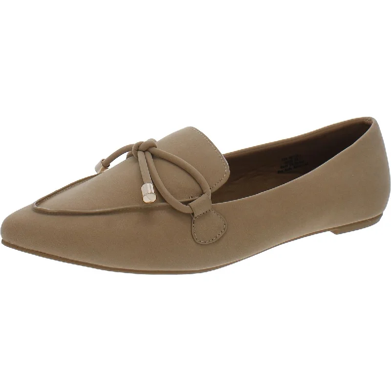 Quick-Dry Sport Shoes Journee Collection Womens Faux Leather Pointed Toe Loafers