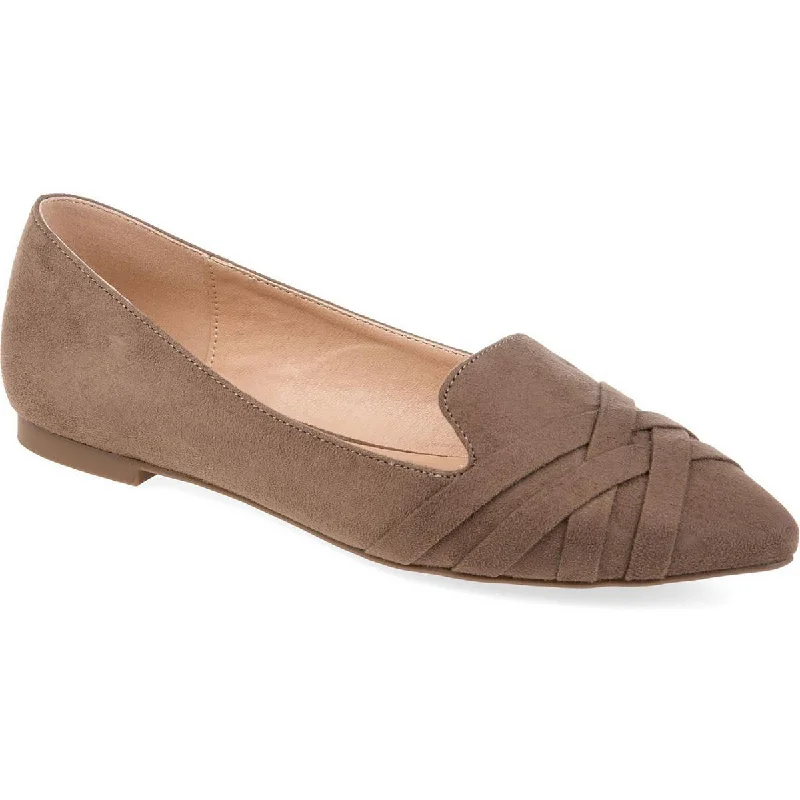 Cloud Comfort Shoes Journee Collection Womens Mindee Faux Suede Loafers