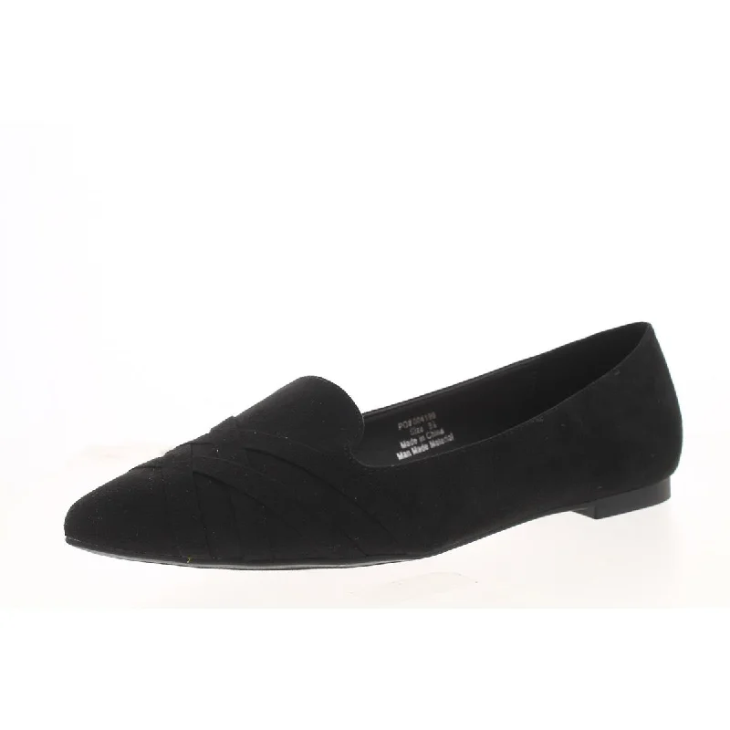 Fashionable Street Sneakers Journee Collection Womens Faux Suede Slip On Ballet Flats