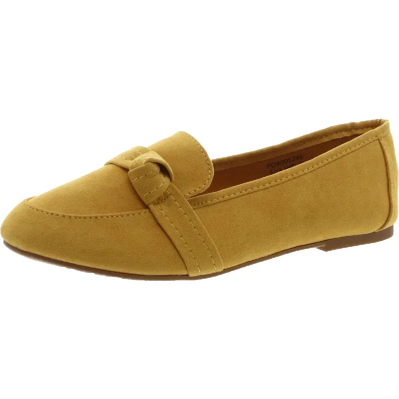 Breathable Foam Sneakers Journee Collection Womens Faux Suede Slip-On Loafers