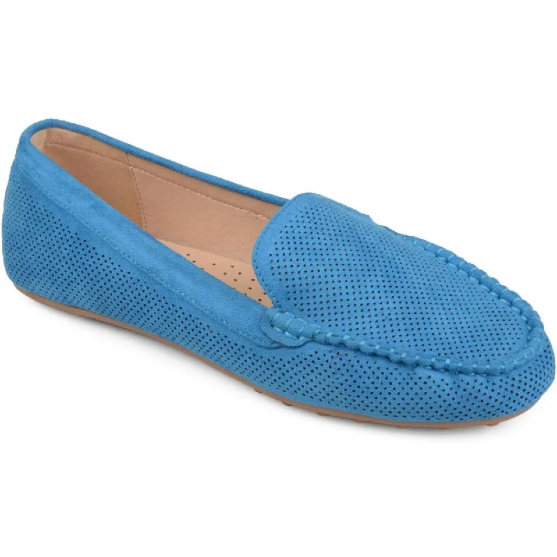 Cloud Comfort Shoes Journee Collection Womens Halsey Faux Suede Lifestyle Loafers