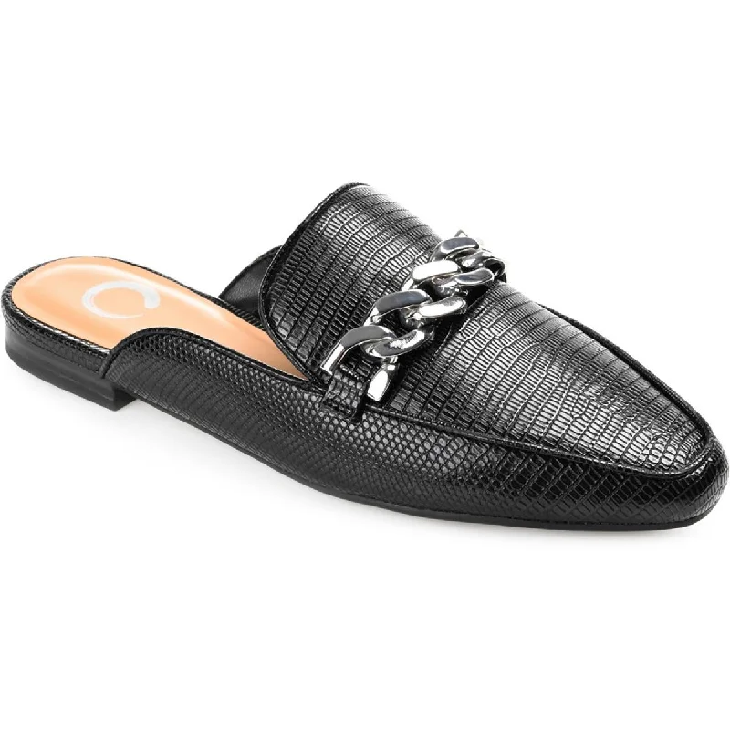 Soft Everyday Sneakers Journee Collection Womens Hazina Faux Leather Mules
