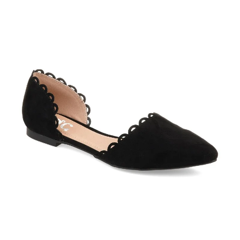 Flexible Street Sneakers Journee Collection Womens Jezlin Scalloped Slip On Pointed Toe Flats Flexible Street Sneakers Journee Collection Womens Jezlin Scalloped Slip On Pointed Toe Flats