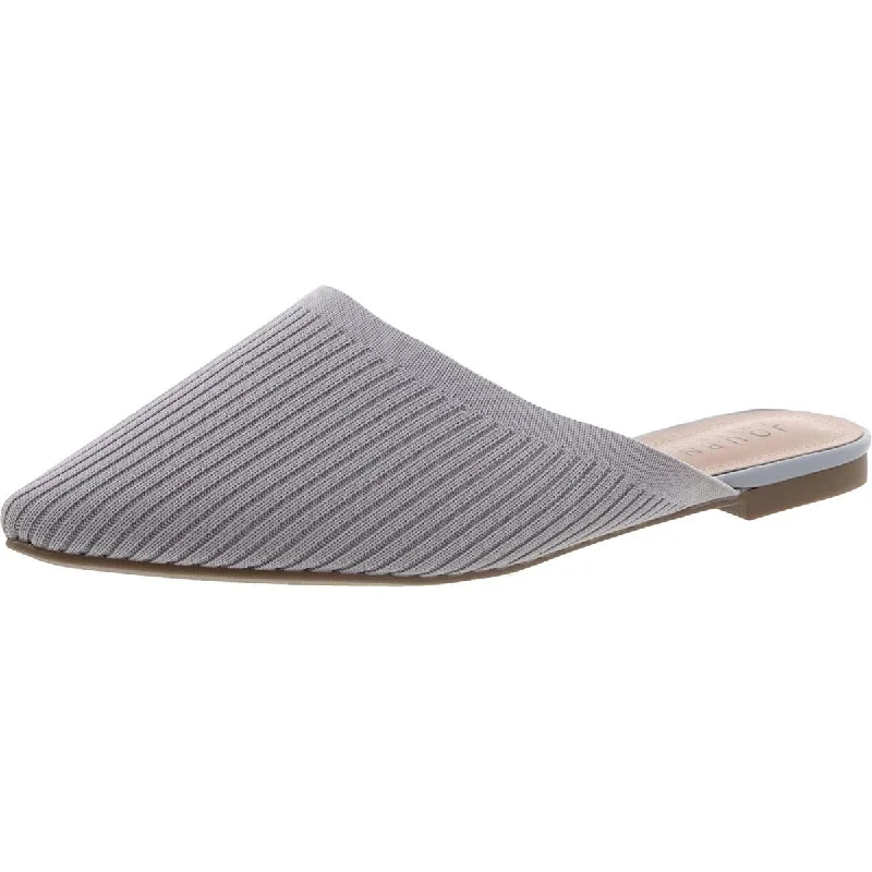 All-Day Wear Shoes Journee Collection Womens Knit Pointed toe Flat Shoes