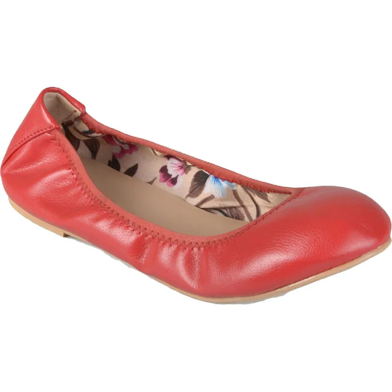 Non-Slip Walking Shoes Journee Collection Womens Lindy Faux Leather Round Toe Ballet Flats Non-Slip Walking Shoes Journee Collection Womens Lindy Faux Leather Round Toe Ballet Flats