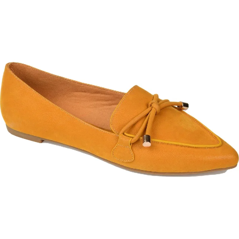 Quick-Dry Sport Shoes Journee Collection Womens Muriel Faux Leather Slip On Loafers