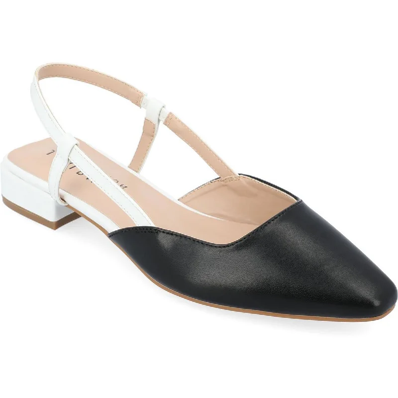 Trendy All-Day Sneakers Journee Collection Womens Paislee Faux Leather Square Toe Slingbacks Trendy All-Day Sneakers Journee Collection Womens Paislee Faux Leather Square Toe Slingbacks