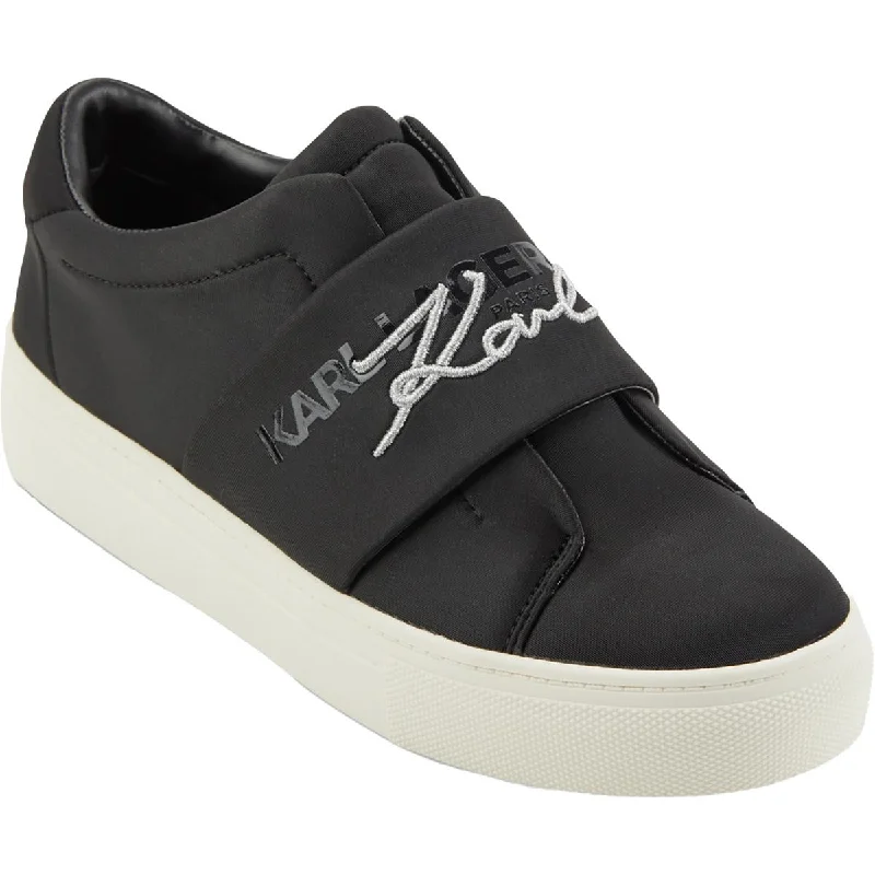 Lightweight Sport Sneakers Karl Lagerfeld Paris Womens Cameli Leather Lifestyle Slip-On Sneakers Lightweight Sport Sneakers Karl Lagerfeld Paris Womens Cameli Leather Lifestyle Slip-On Sneakers