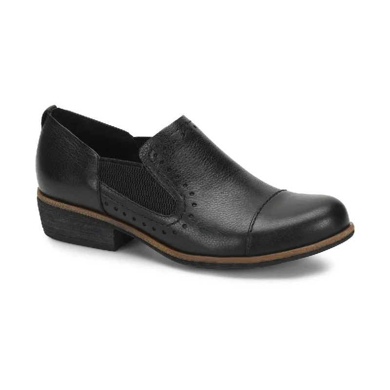 Soft Everyday Sneakers KORKS Womens Gertrude Suede Laceless Round-Toe Shoes