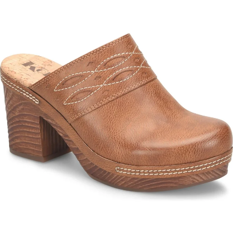 Street Comfort Shoes KORKS Womens Heel Slip On Clogs