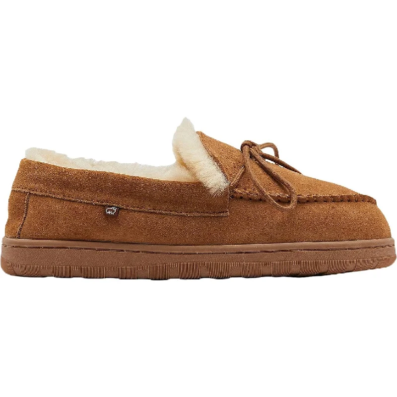 Airy Sport Shoes Lamo Womens Doubleface Sheepskin Slip On Moccasins