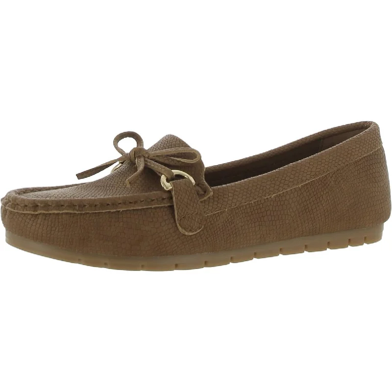 Ultra-Light Casual Shoes Lauren Blakwell Womens Cammie Slip On Textured Moccasins