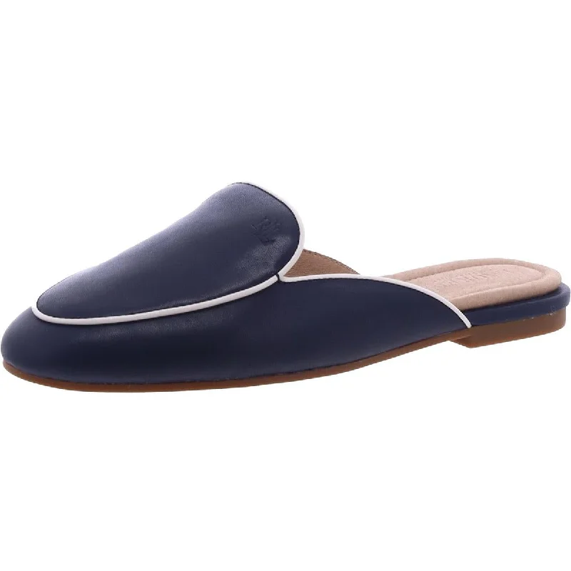 Budget Walking Shoes Lauren Ralph Lauren Womens Aliana II Leather Slip-On Mules