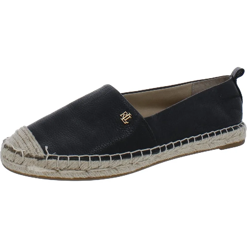 Shock Absorbing Sneakers Lauren Ralph Lauren Womens Cameryn Logo Flat Slip-On Sneakers