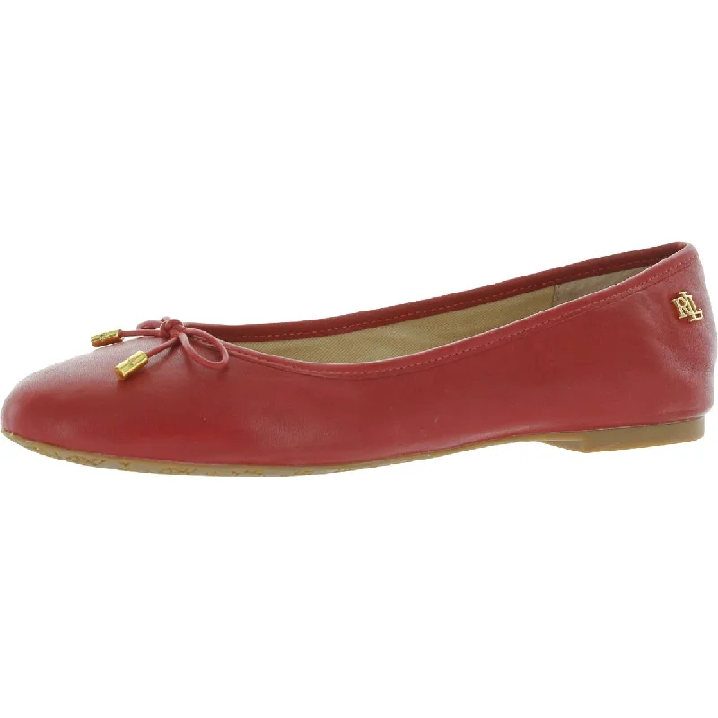 Lightweight Everyday Sneakers Lauren Ralph Lauren Womens Jayna Leather Round Toe Ballet Flats Lightweight Everyday Sneakers Lauren Ralph Lauren Womens Jayna Leather Round Toe Ballet Flats