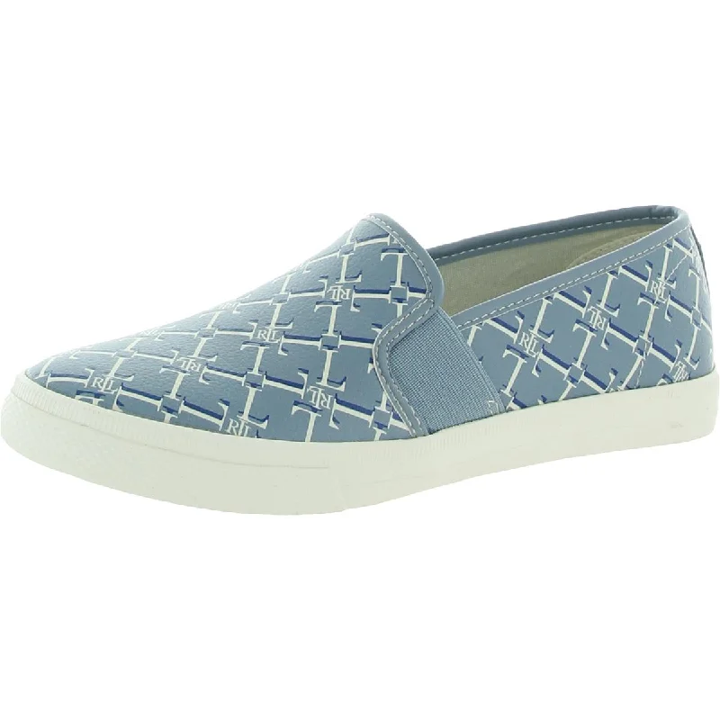 Breathable Comfort Shoes Lauren Ralph Lauren Womens Jinny Logo Slip On Loafers