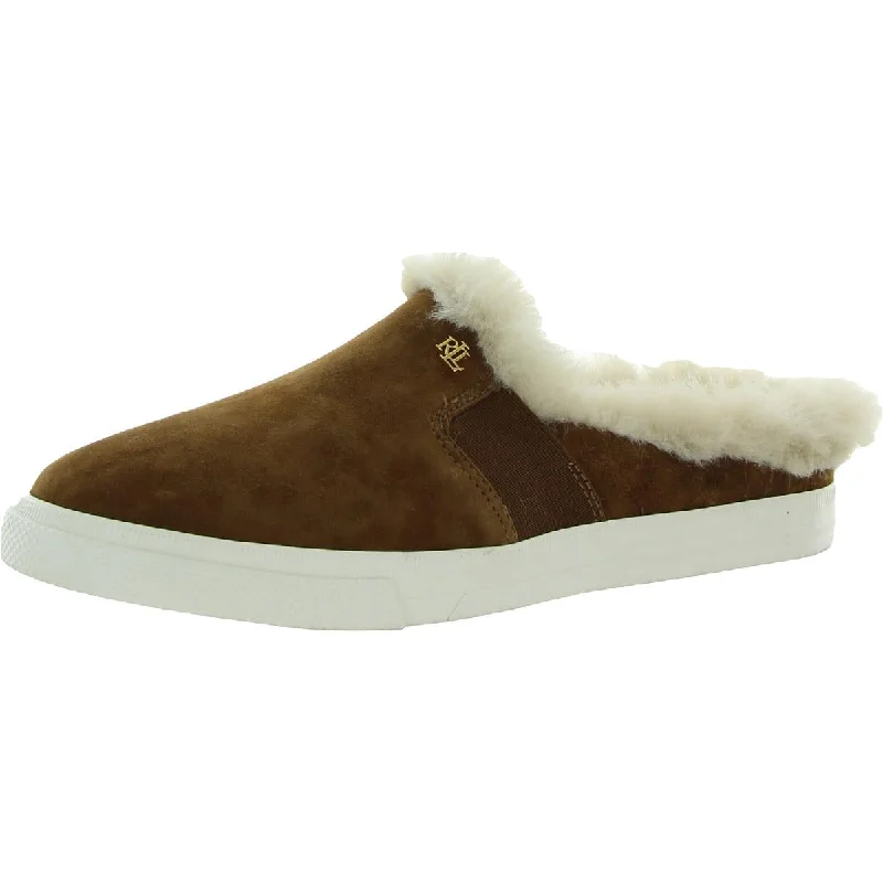 Modern Sport Sneakers Lauren Ralph Lauren Womens Jinny Mule Faux Fur Mules