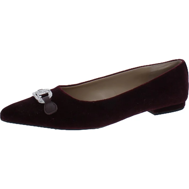 Soft Lightweight Sneakers Lauren Ralph Lauren Womens Lilah Velvet Slip-On Ballet Flats Soft Lightweight Sneakers Lauren Ralph Lauren Womens Lilah Velvet Slip-On Ballet Flats