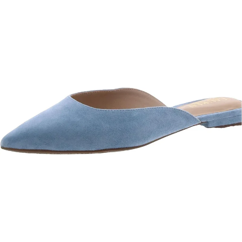 Classic Running Shoes Lauren Ralph Lauren Womens Suede Slip On Mules
