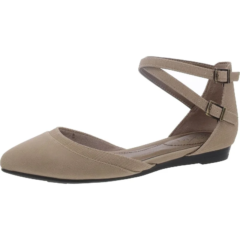 Chic Mesh Sneakers LifeStride Womens Faux Leather Pointed Toe Mary Janes