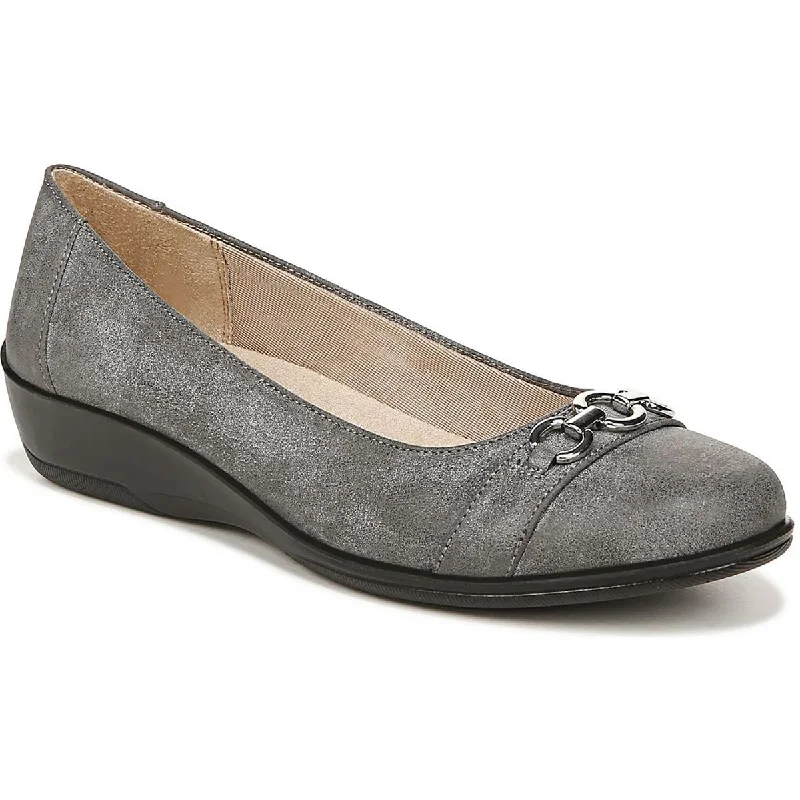 Ultra-Cushion Running Shoes LifeStride Womens Ideal Faux Leather Slip On Ballet Flats Ultra-Cushion Running Shoes LifeStride Womens Ideal Faux Leather Slip On Ballet Flats