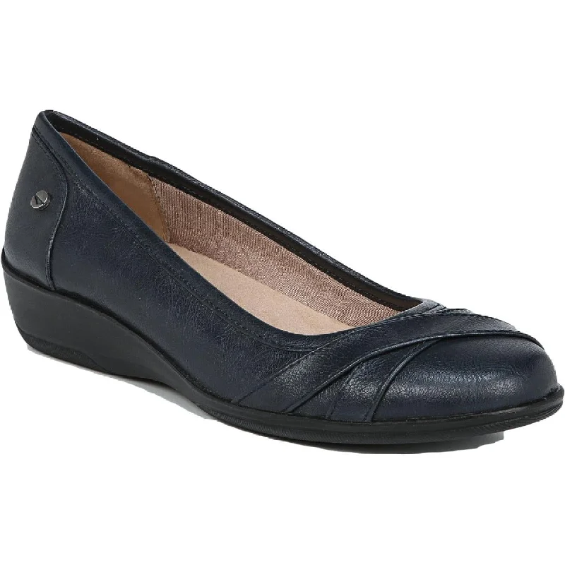 Flexible Athletic Shoes LifeStride Womens I Loyal Faux Leather Closed Toe Ballet Flats Flexible Athletic Shoes LifeStride Womens I Loyal Faux Leather Closed Toe Ballet Flats