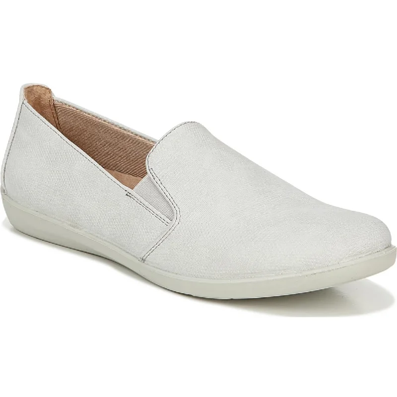 Breathable Lightweight Shoes LifeStride Womens Neon Faux Leather Slip On Loafers