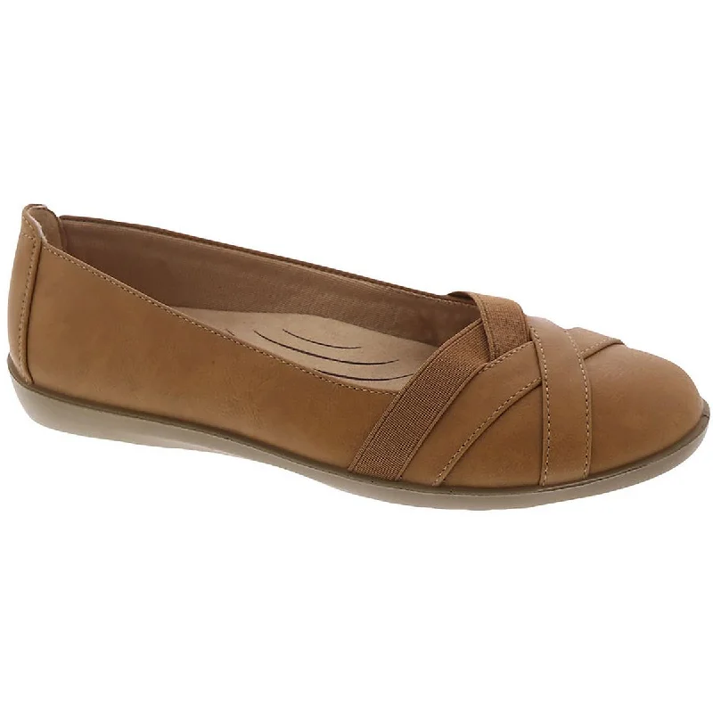 Fashionable Loafers LifeStride Womens Northern Faux Leather Arch Support Ballet Flats Fashionable Loafers LifeStride Womens Northern Faux Leather Arch Support Ballet Flats