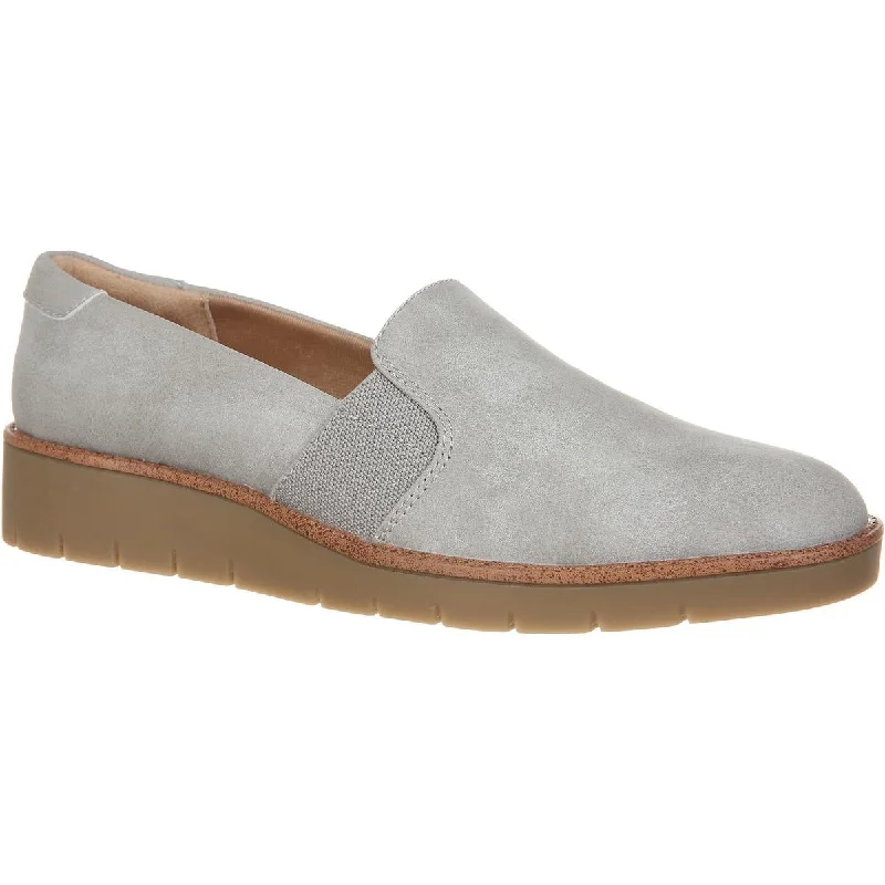 Simple Running Shoes LifeStride Womens On The Go Faux Leather Slip on Loafers