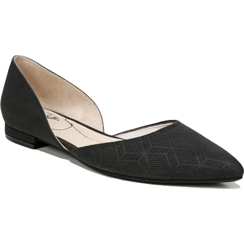 Quick-Dry Running Shoes LifeStride Womens Retta Faux Leather Pointed Toe D'Orsay