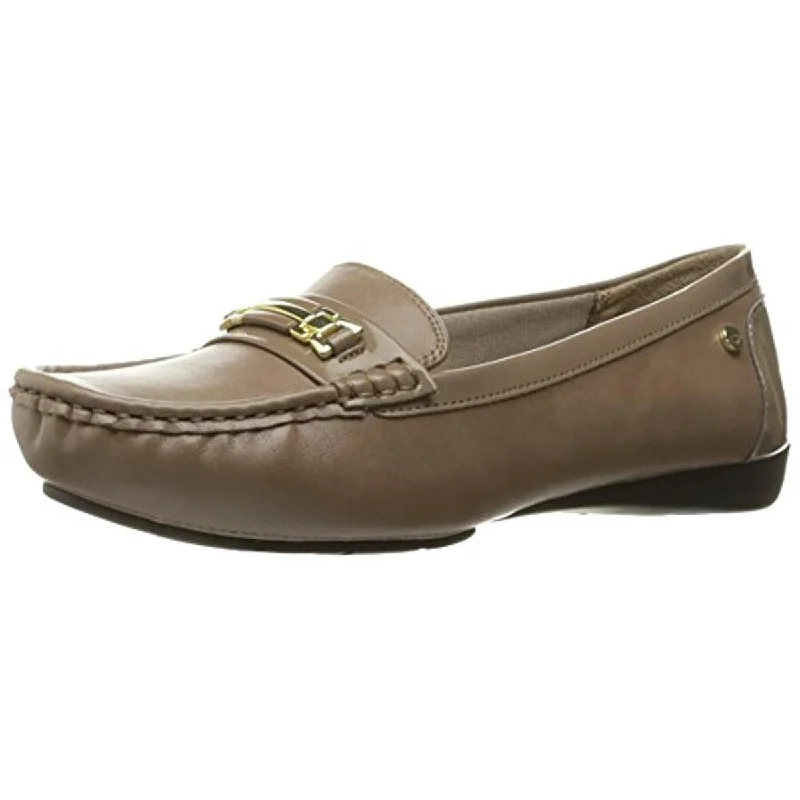 Breathable Stylish Sneakers LifeStride Womens Vanity Faux Leather Slip On Loafers