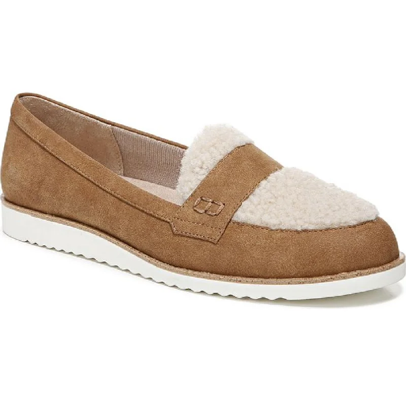 Trendy Athletic Shoes LifeStride Womens Zee Cozy Faux Suede Slip On Loafers