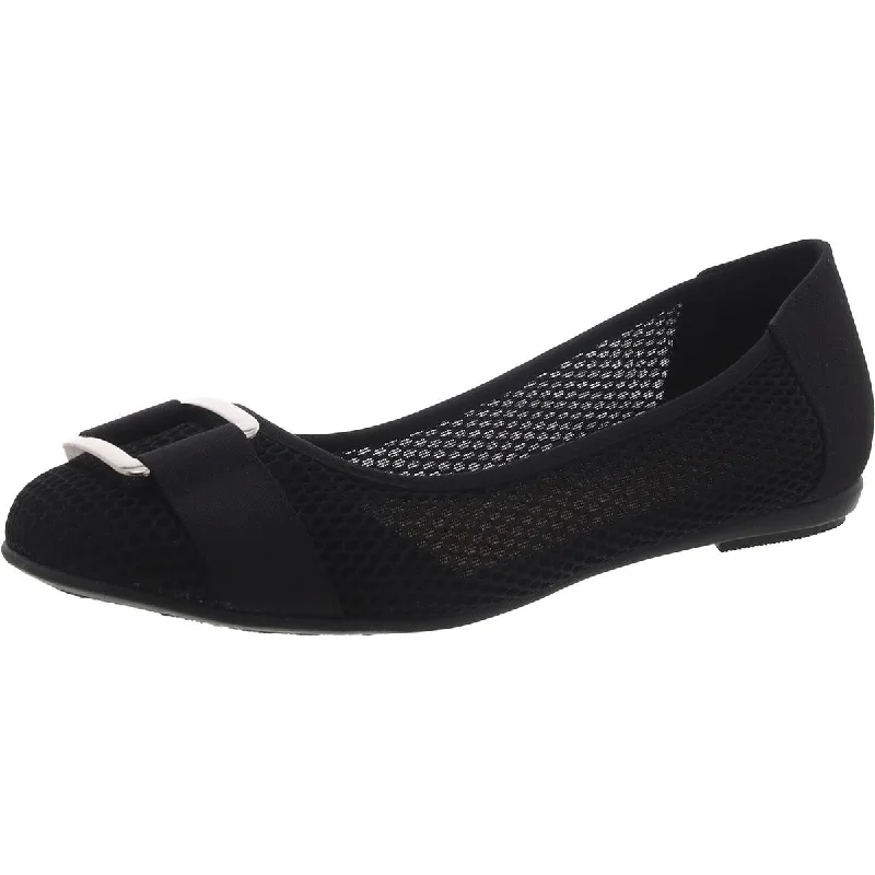Chic Mesh Sneakers London Fog Womens BRIA Mesh Round toe Flat Shoes
