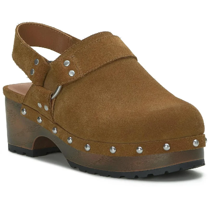 Simple Running Shoes Lucky Brand Womens Blaton Suede Platform Clogs