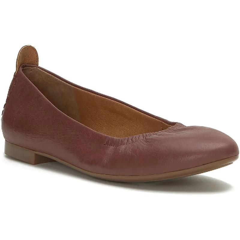 Relaxed Fit Sneakers Lucky Brand Womens Caliz Leather Slip On Ballet Flats