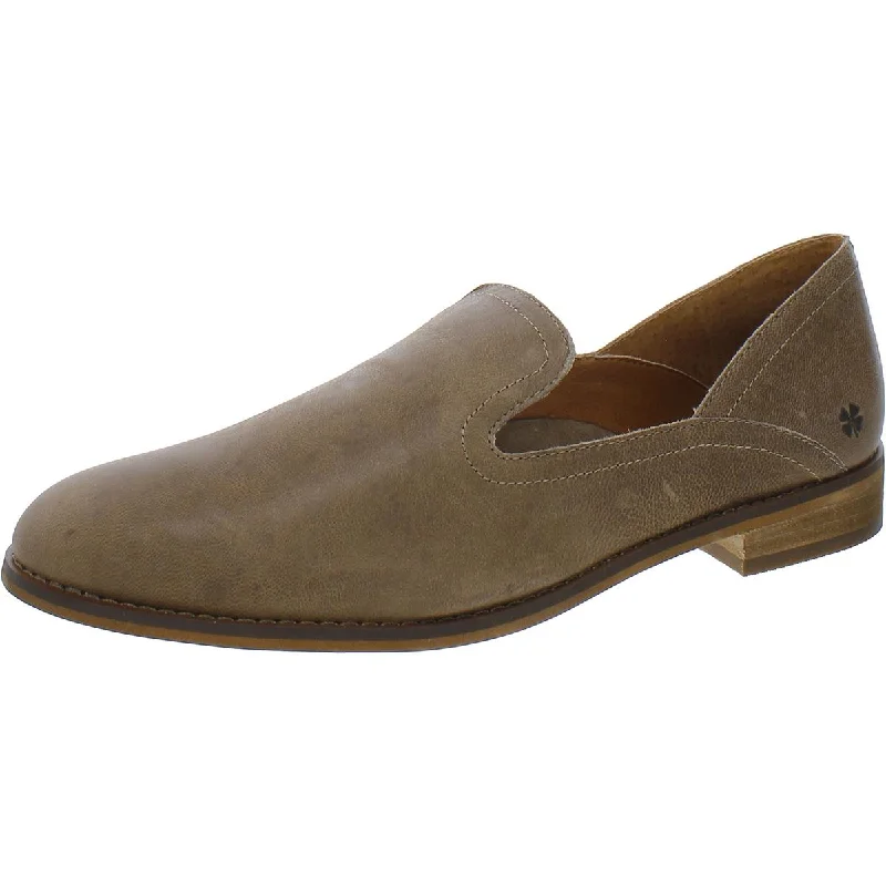 Airy Walking Shoes Lucky Brand Womens Ellanzo Leather Slip-On Loafers