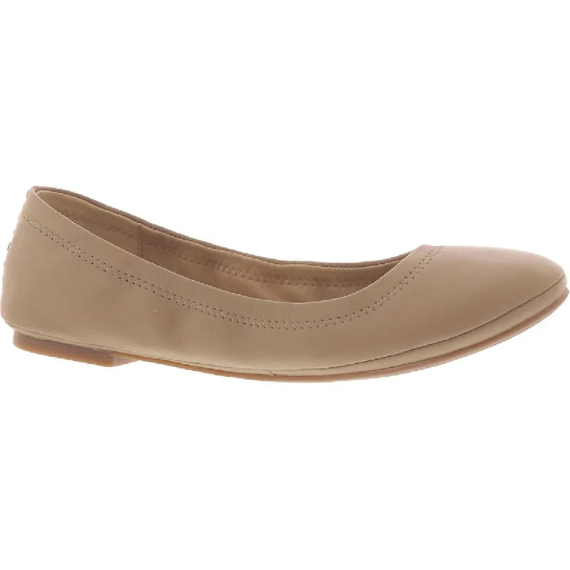 Travel Sport Shoes Lucky Brand Womens Emmie Leather Ballet Flats