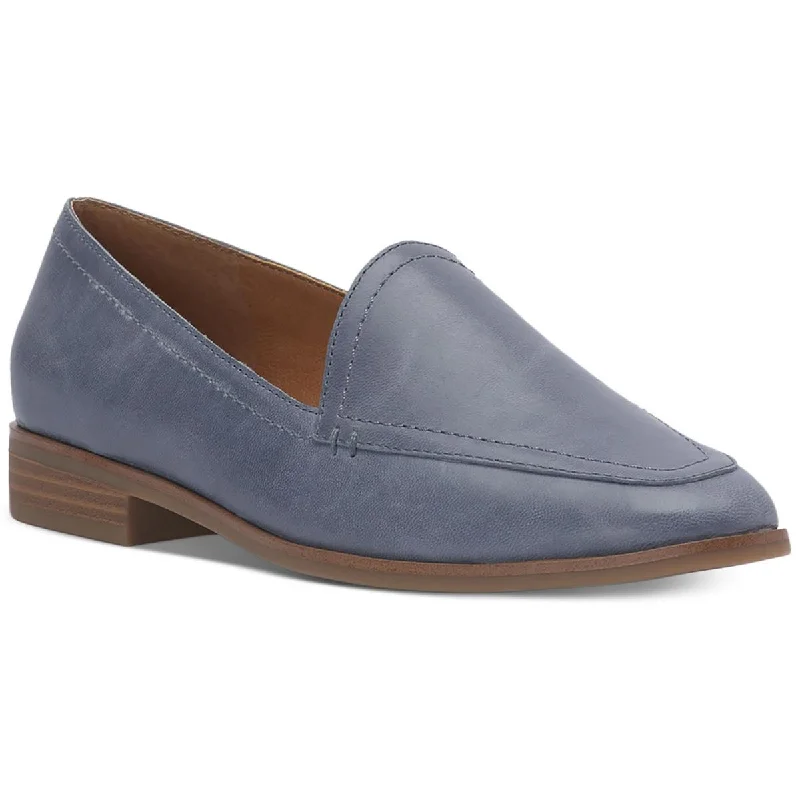 All-Day Running Shoes Lucky Brand Womens Fiana Leather Slip On Loafers